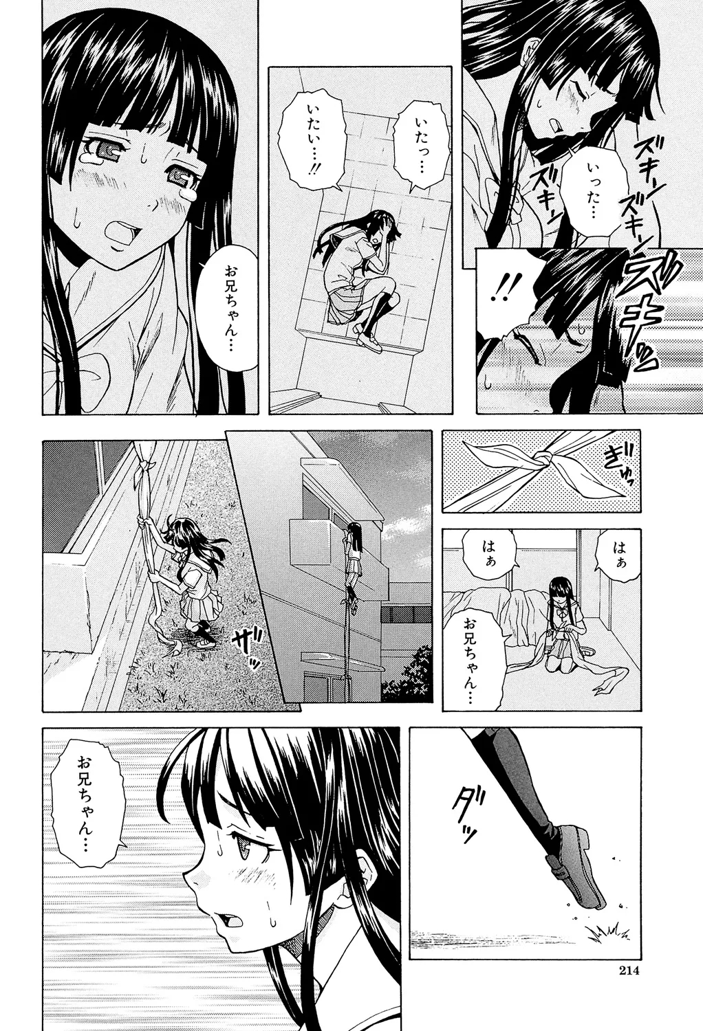兄と妹の事情。 214ページ