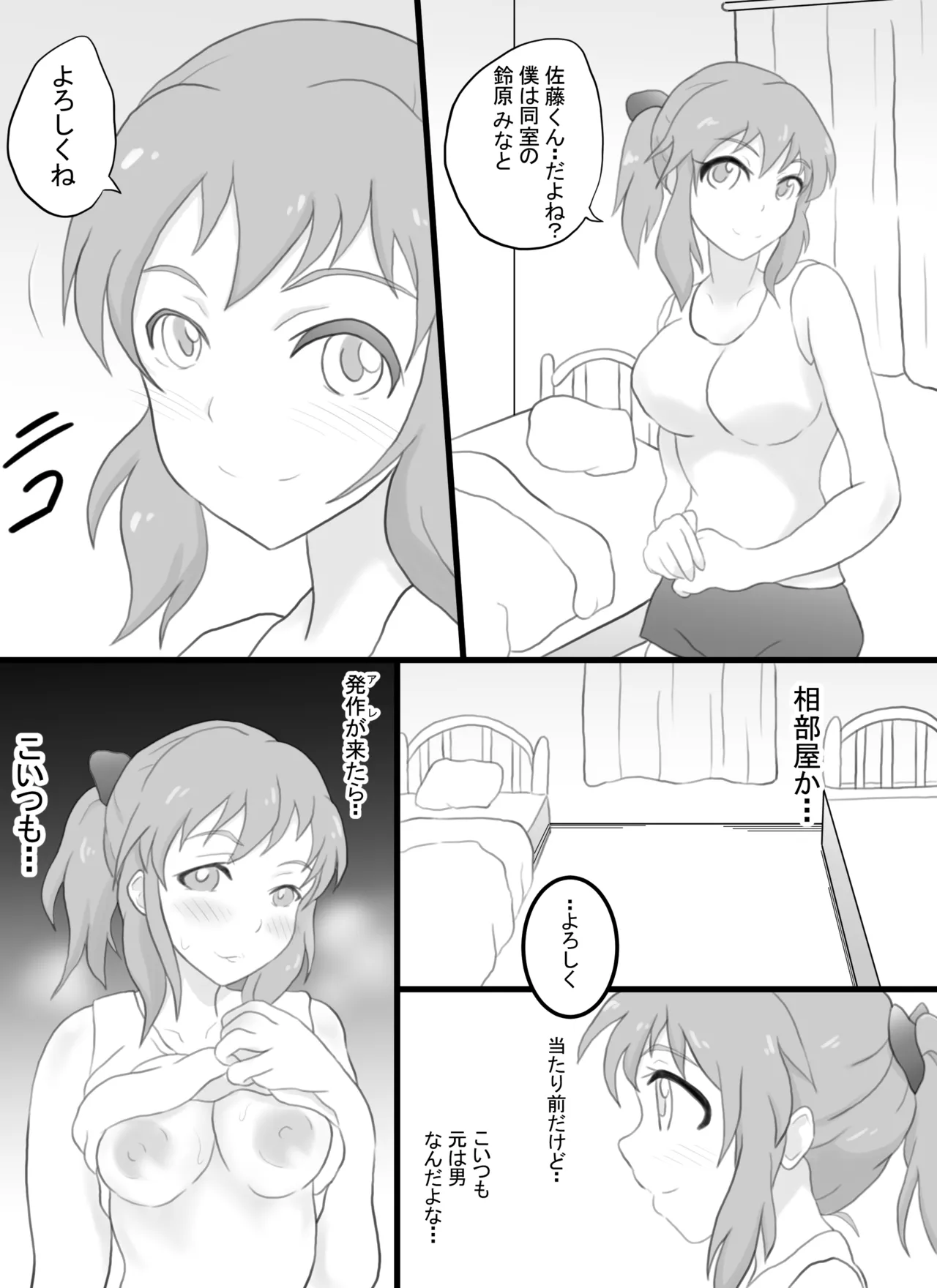 突発性TS症候群 レベル1 5ページ