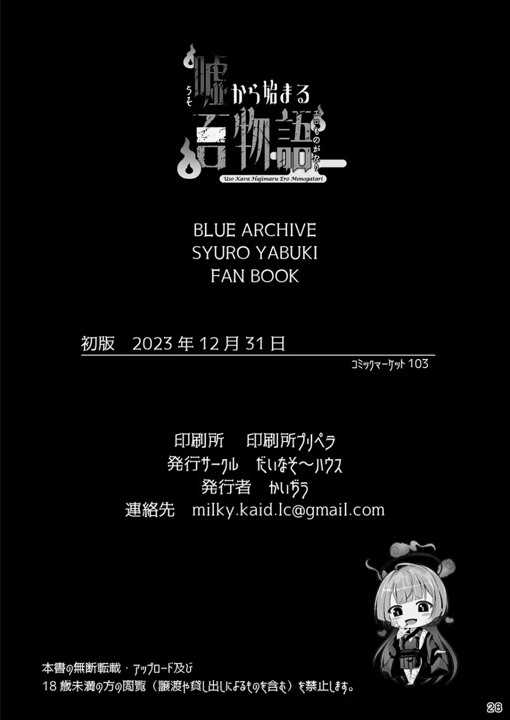 嘘から始まるエロ物語 28ページ