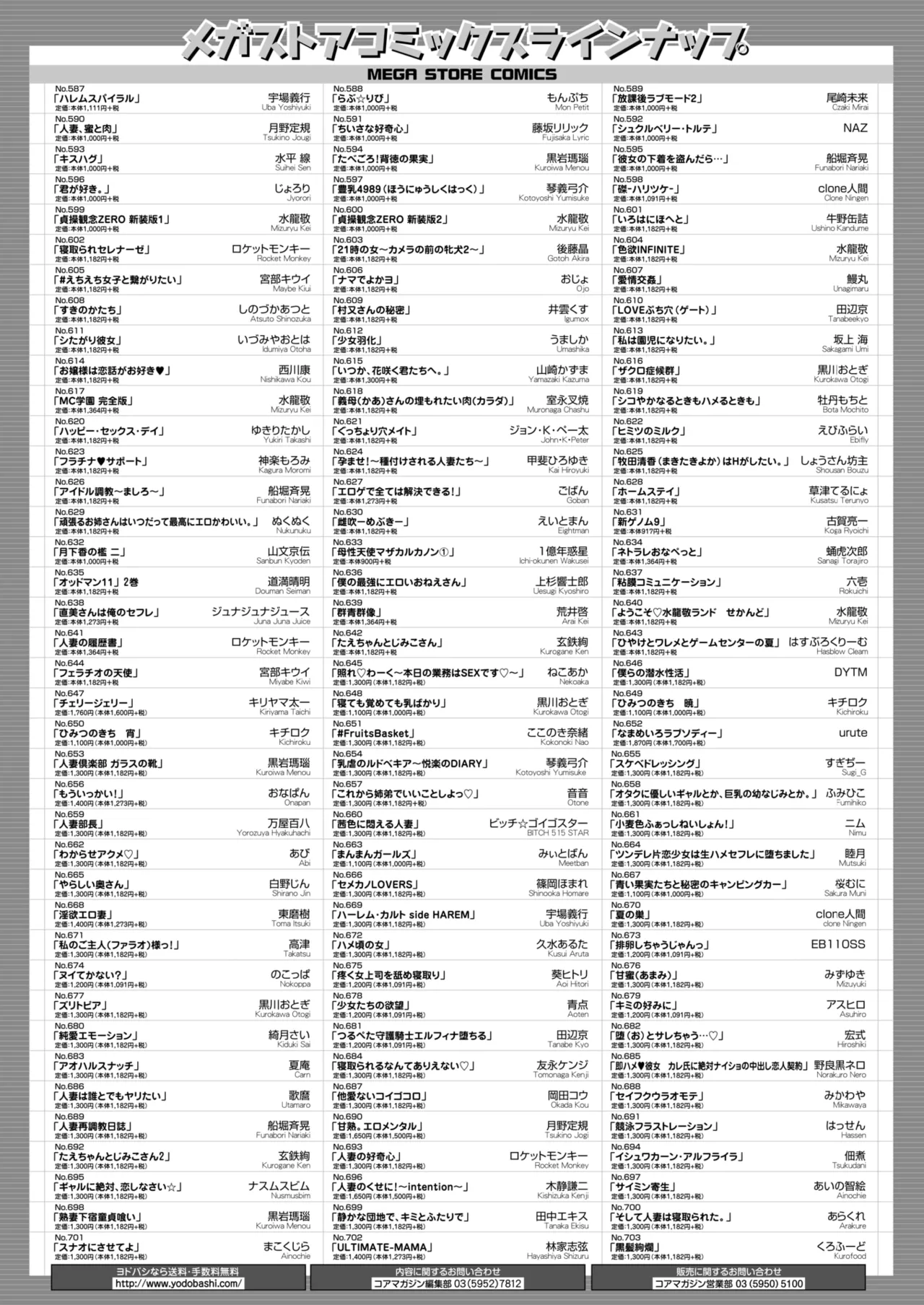 コミックホットミルク 2025年6月号 448ページ