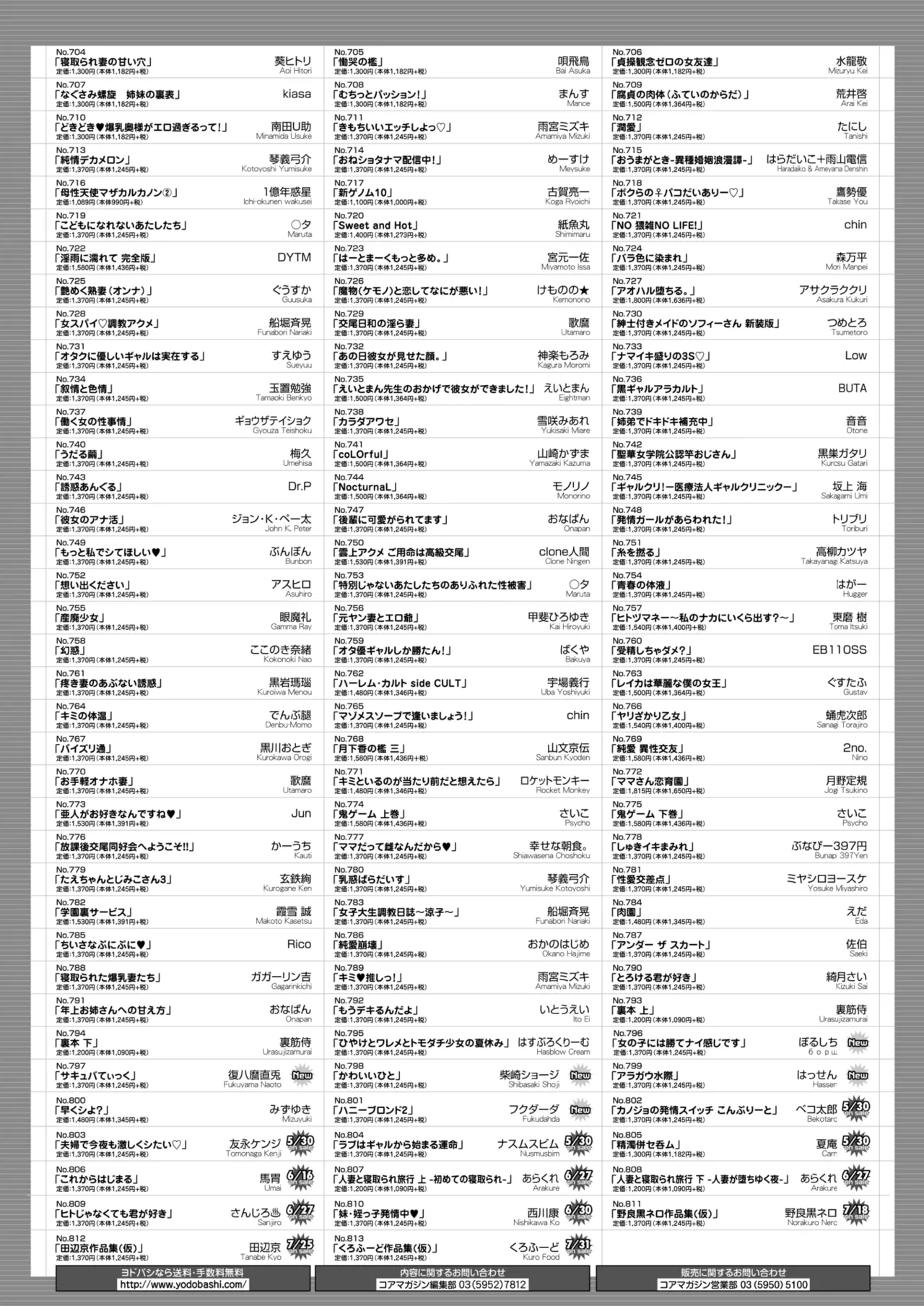 コミックホットミルク 2025年6月号 449ページ