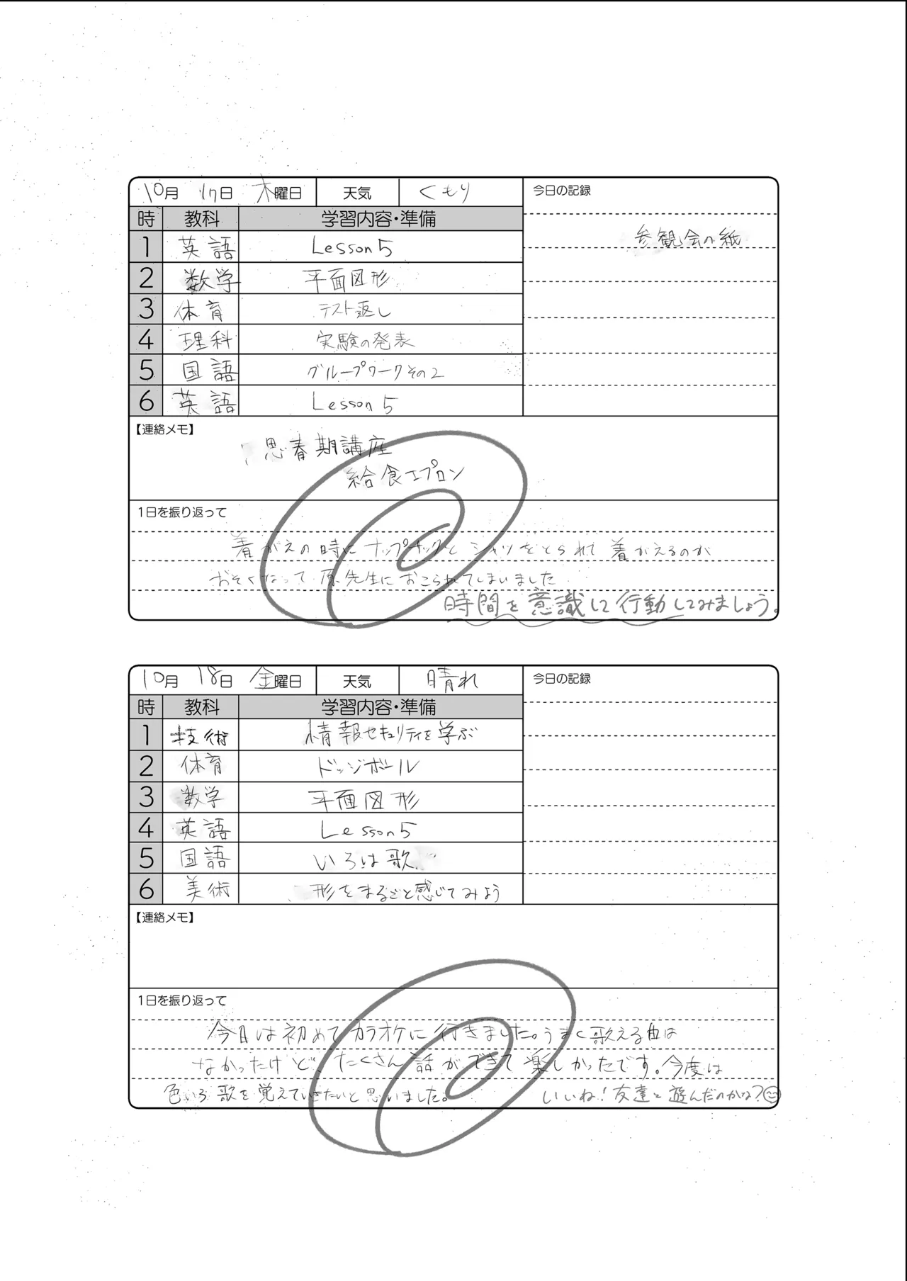フリータイム・シンドローム 12ページ