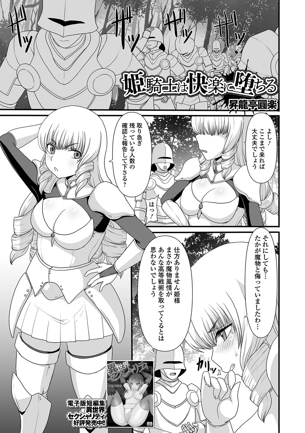 姫騎士は快楽に堕ちる