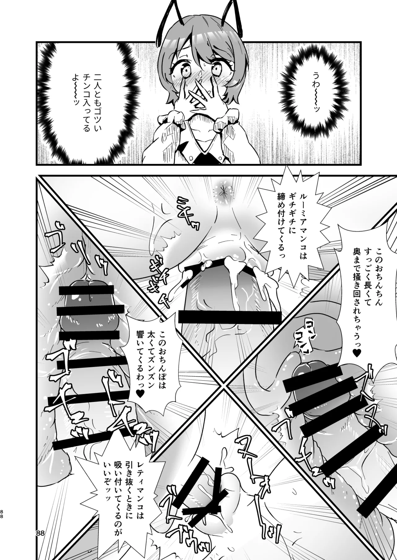 幻想郷エロ能力化異変 総集編D 88ページ
