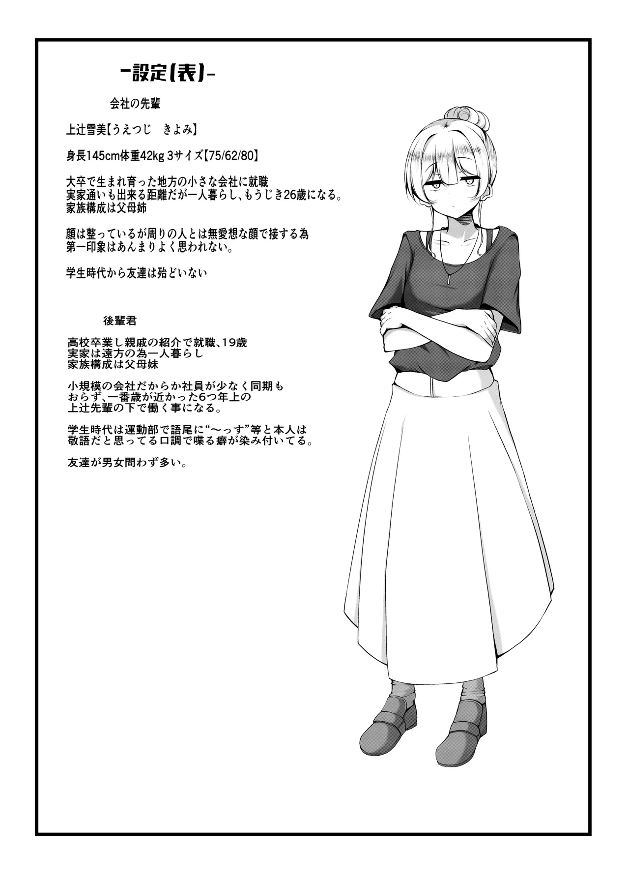 ケツ毛生えてる会社の先輩と付き合う話 3ページ