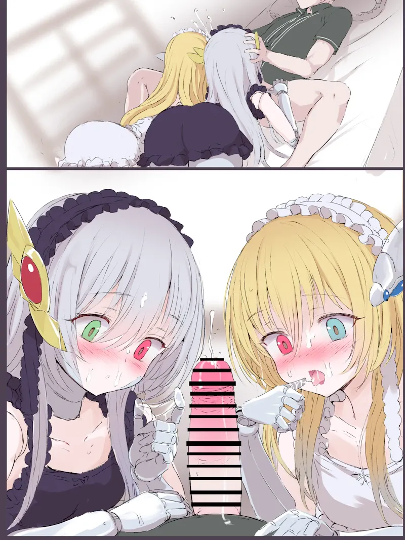 金髪のアイと銀髪のアイ 8ページ