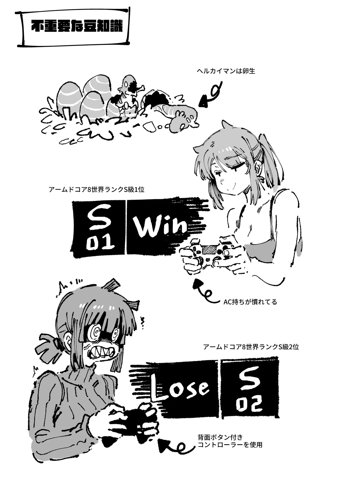 私にこんな口聞いて、親ガチャ失敗したのか 65ページ