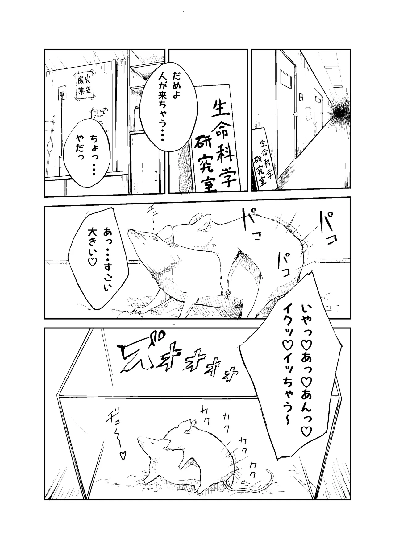 ヒトの生殖行為に関する研究 2ページ
